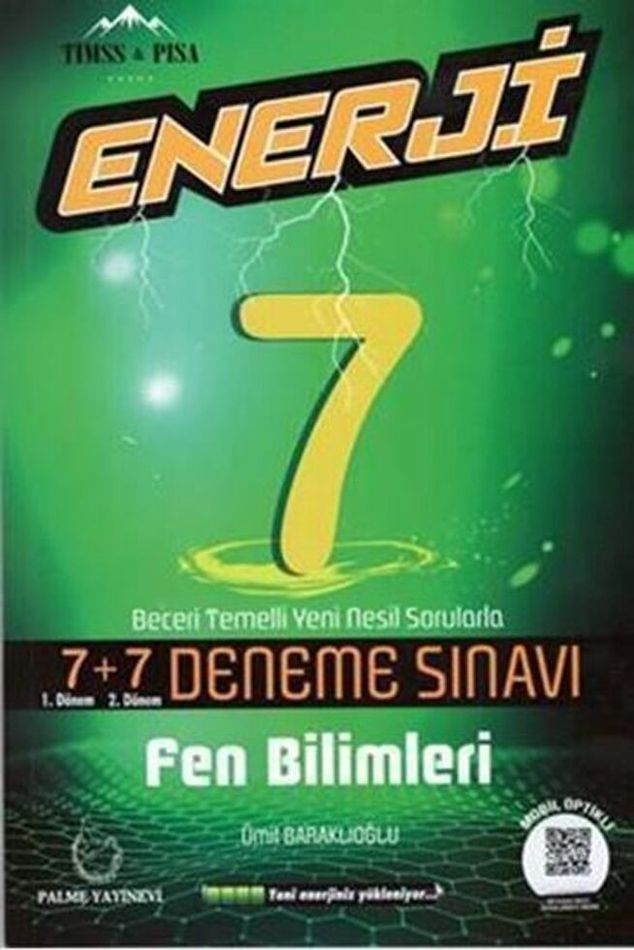 PALME 7.SINIF ENERJİ FEN BİLİMLERİ 7+7 DENEME