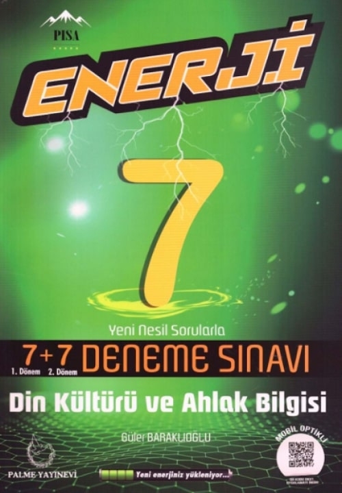 PALME 7.SINIF ENERJİ DİN KÜLTÜRÜ VE AHLAK BİLGİSİ 7+7 DENEME