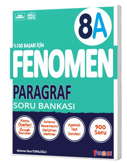 FENOMEN 8.SINIF PARAGRAF (A) SORU BANKASI