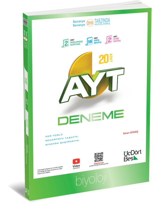 345 AYT BİYOLOJİ DENEME