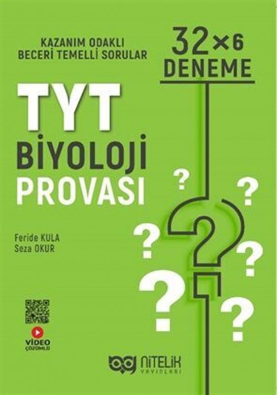 NİTELİK TYT BİYOLOJİ PROVASI