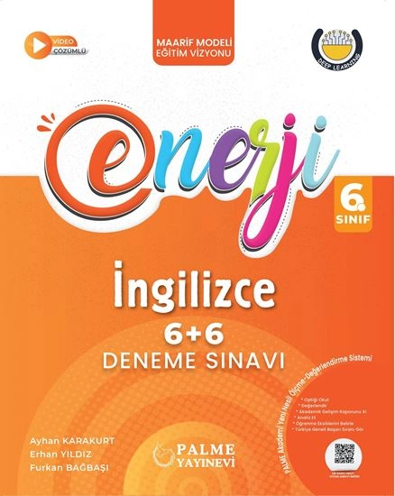 PALME 6.SINIF ENERJİ İNGİLİZCE 6+6 DENEME