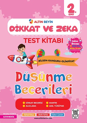 ALTIN NOKTA 2. SINIF DİKKAT VE ZEKA TEST KİTABI