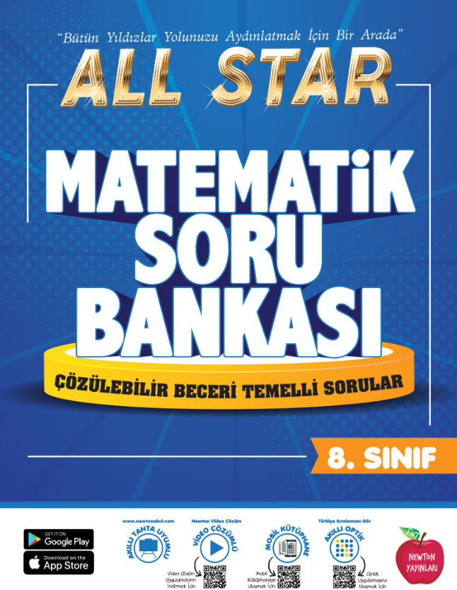 NEWTON 8.SINIF ALL STAR MATEMATİK SORU BANKASI