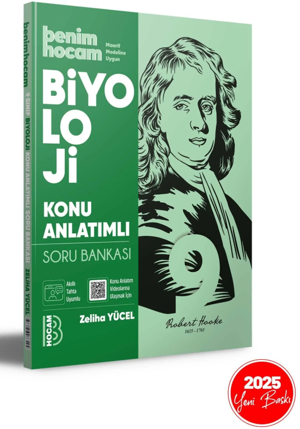 BENİM HOCAM 9. SINIF BİYOLOJİ KONU ANLATIMLI SORU BANKASI