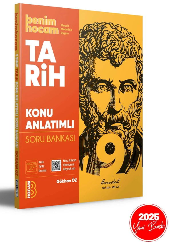BENİM HOCAM 9. SINIF TARİH KONU ANLATIMLI SORU BANKASI