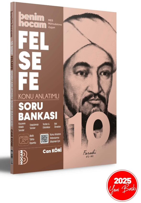 BENİM HOCAM 10. SINIF FELSEFE KONU ANLATIMLI SORU BANKASI