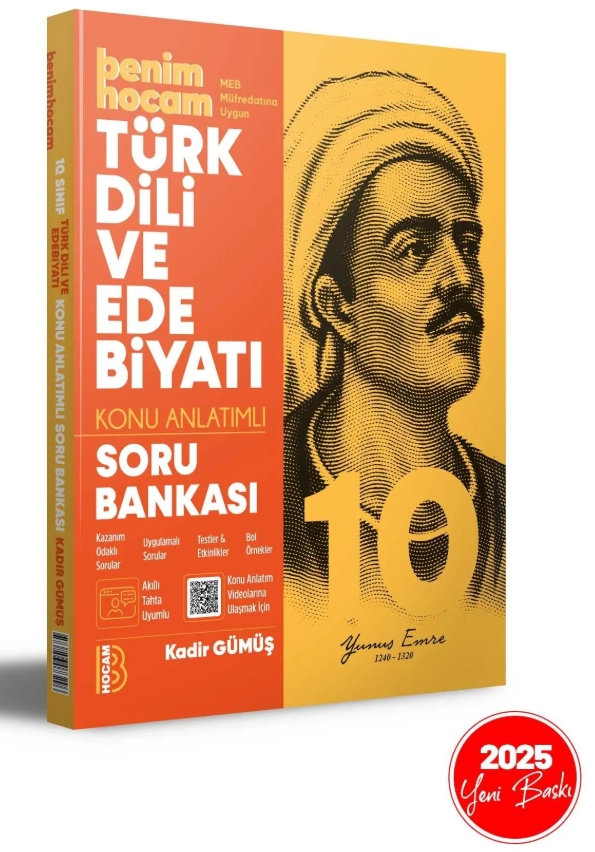 BENİM HOCAM 10. SINIF TÜRK DİLİ VE EDEBİYATI KONU ANLATIMLI SORU BANKASI