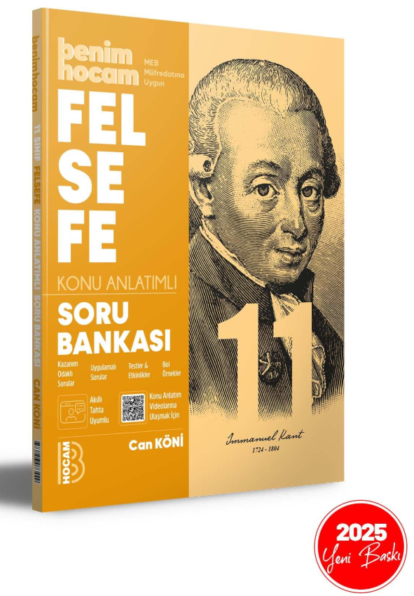 BENİM HOCAM 11. SINIF FELSEFE KONU ANLATIMLI SORU BANKASI