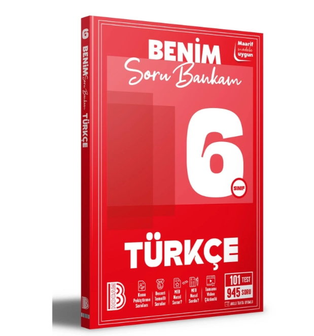 BENİM HOCAM 6.SINIF TÜRKÇE SORU BANKASI