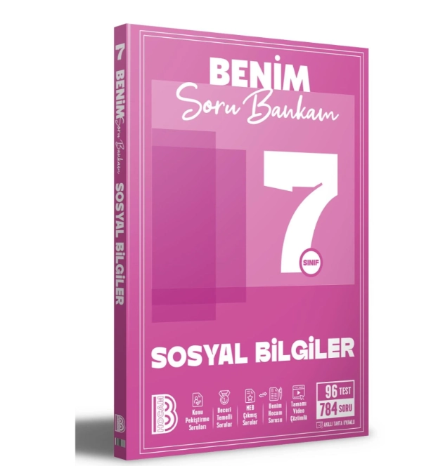 BENİM HOCAM 7.SINIF SOSYAL BİLGİLER SORU BANKASI