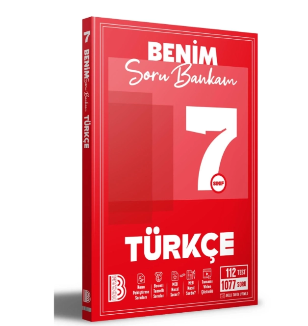 BENİM HOCAM 7.SINIF TÜRKÇE SORU BANKASI
