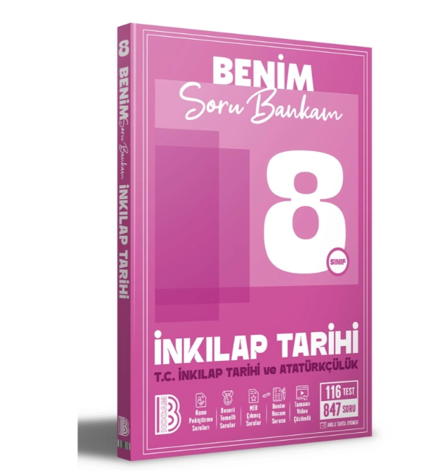 BENİM HOCAM 8.SINIF İNKILAP TARİHİ VE ATATÜRKÇÜLÜK SORU BANKASI