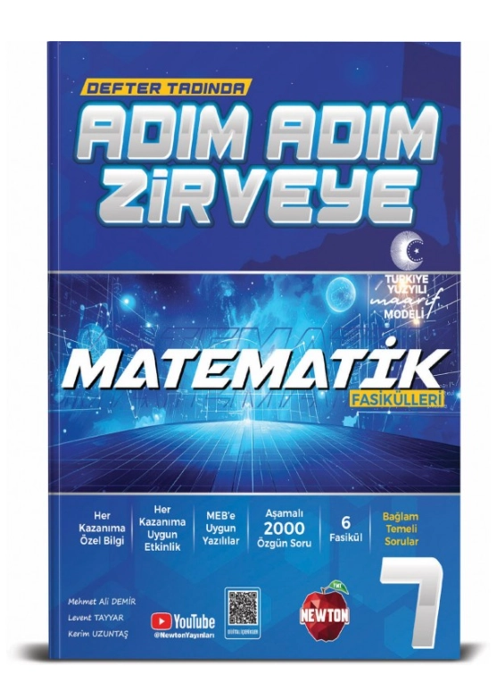 NEWTON 7.SINIF ADIM ADIM ZİRVEYE MATEMATİK FASİKÜLLERİ