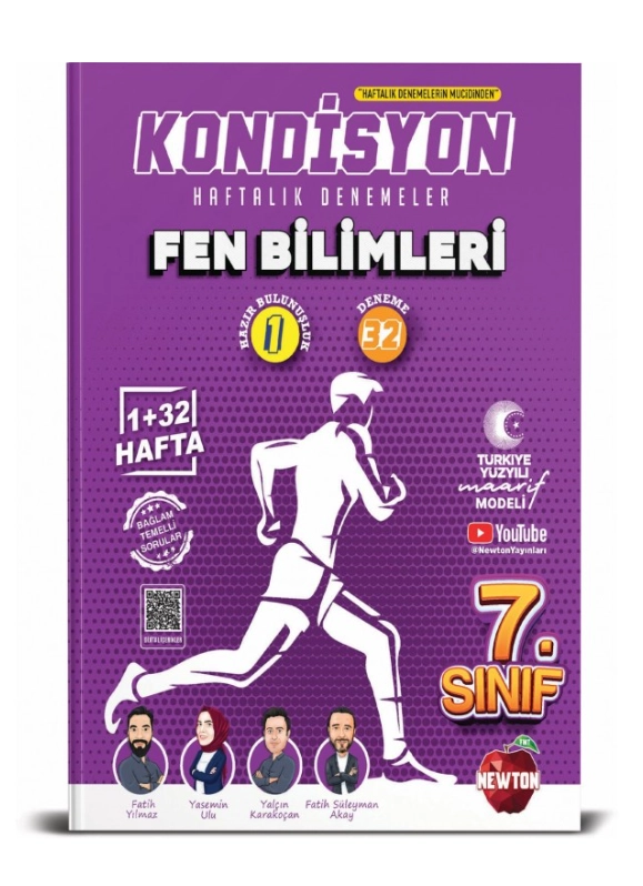 NEWTON 7.SINIF KONDİSYON FEN BİLİMLERİ HAFTALIK KAZANIM DENEMESİ