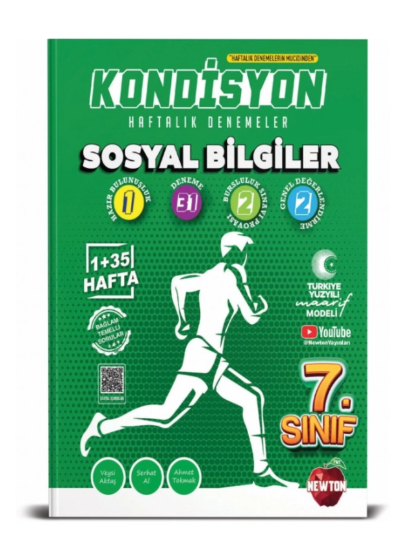 NEWTON 7.SINIF KONDİSYON SOSYAL BİLGİLER HAFTALIK KAZANIM DENEMESİ