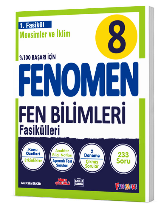 FENOMEN 8.SINIF FEN BİLİMLERİ 1. FASİKÜL