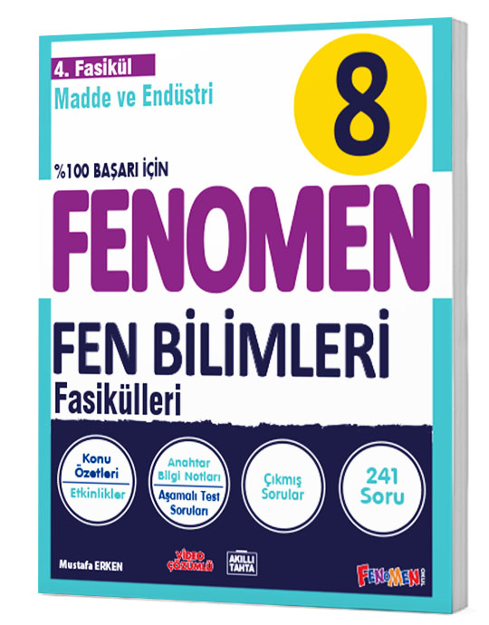 FENOMEN 8.SINIF FEN BİLİMLERİ 4. FASİKÜL
