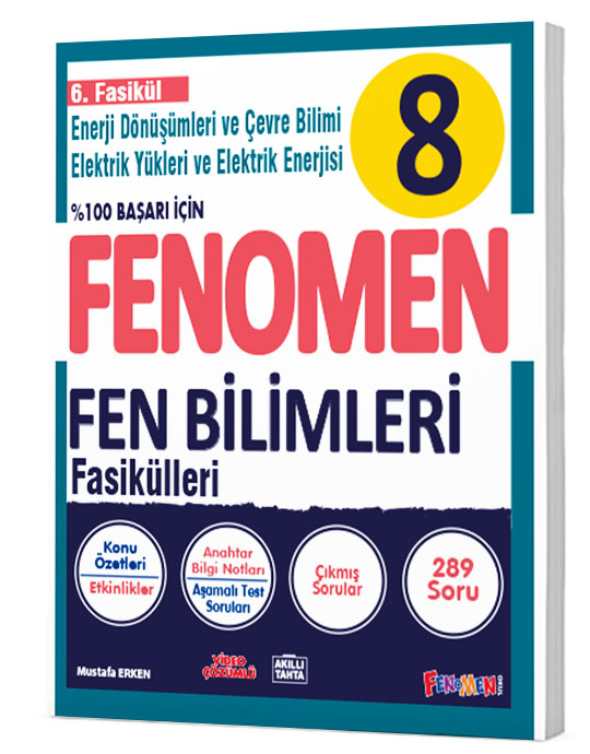 FENOMEN 8.SINIF FEN BİLİMLERİ 6. FASİKÜL