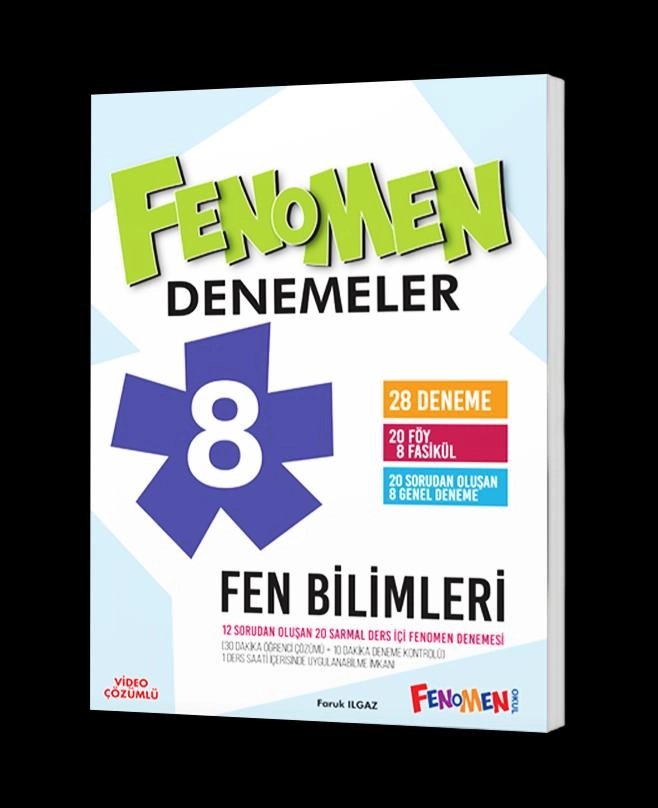 FENOMEN 8.SINIF FEN BİLİMLERİ DENEME