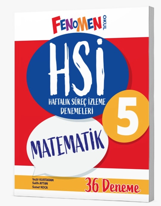 FENOMEN 5.SINIF MATEMATİK HAFTALIK SÜREÇ İZLEME DENEMELERİ