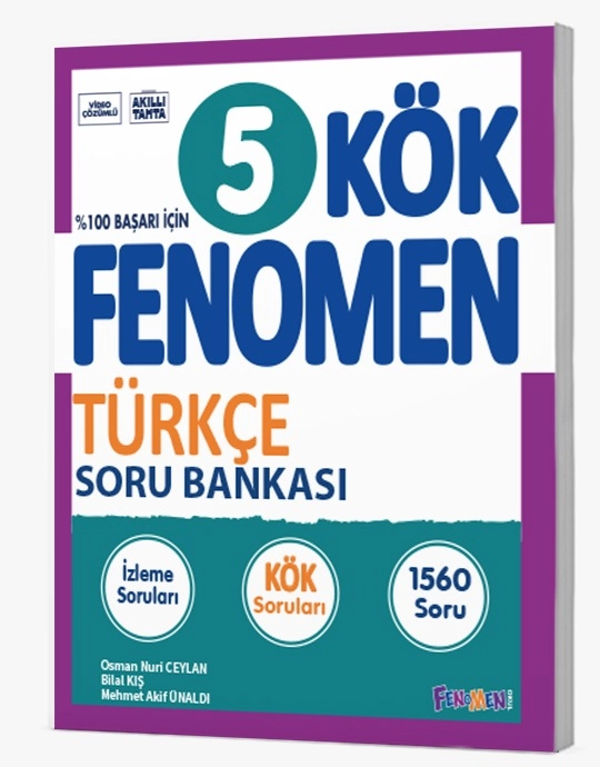 FENOMEN 5.SINIF KÖK TÜRKÇE SORU BANKASI