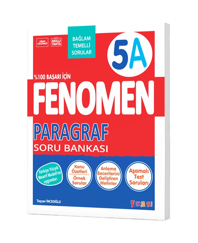 FENOMEN 5.SINIF PARAGRAF (A) SORU BANKASI