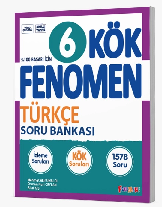 FENOMEN 6.SINIF KÖK TÜRKÇE SORU BANKASI