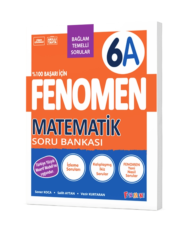 FENOMEN 6.SINIF MATEMATİK (A) SORU BANKASI