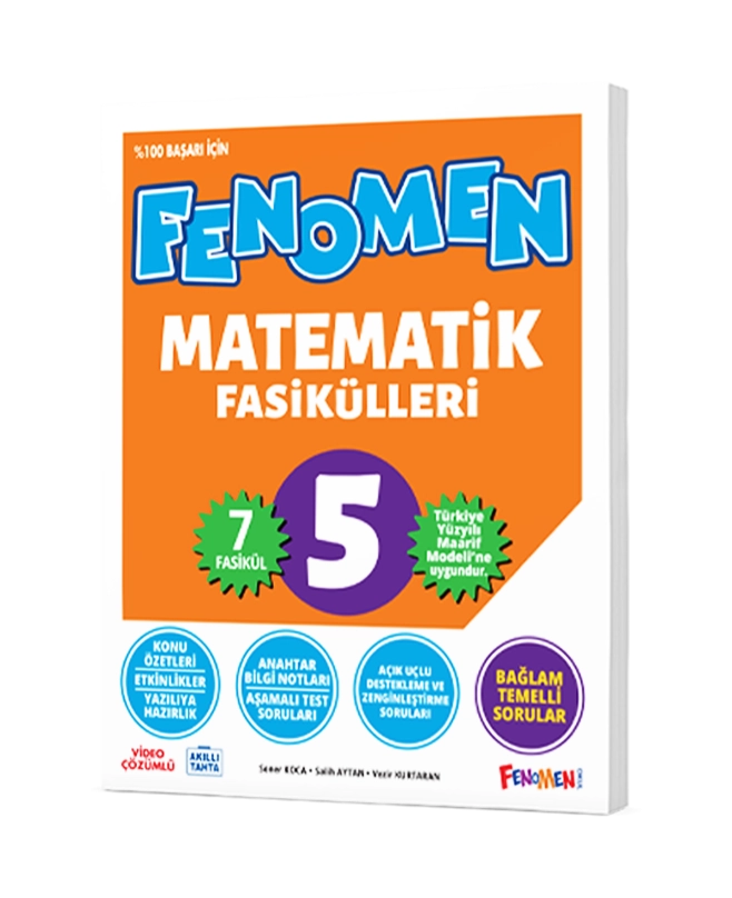 FENOMEN 5.SINIF MATEMATİK FASİKÜLLERİ (7 FASİKÜL)