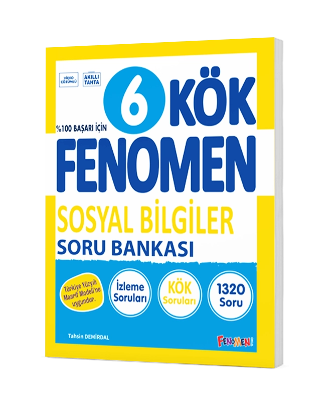 FENOMEN 6.SINIF KÖK SOSYAL BİLGİLER SORU BANKASI