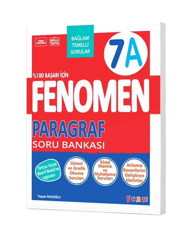 FENOMEN 7.SINIF PARAGRAF (A) SORU BANKASI