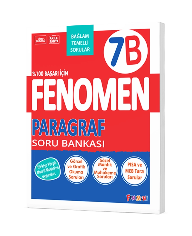 FENOMEN 7.SINIF PARAGRAF (B) SORU BANKASI