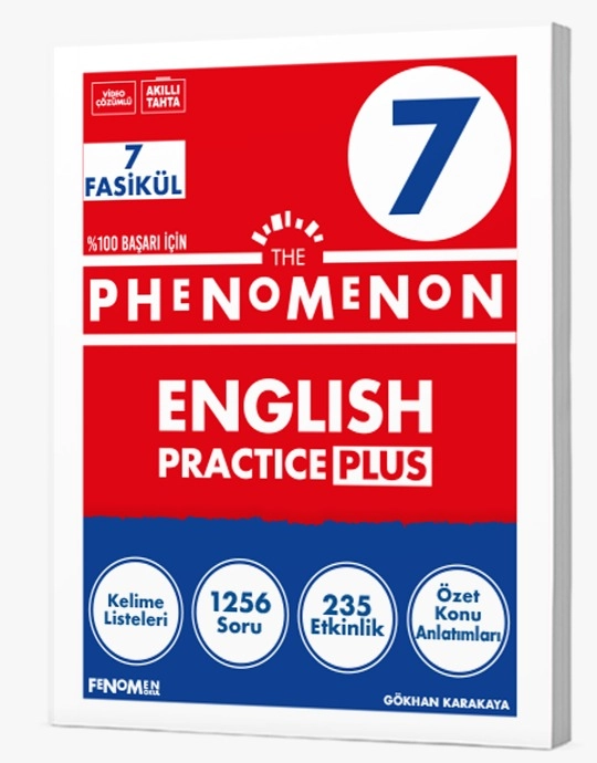 FENOMEN 7.SINIF PHENOMENON ENGLISH PRACTICE PLUS