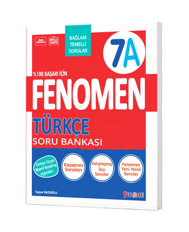 FENOMEN 7.SINIF TÜRKÇE (A) SORU BANKASI