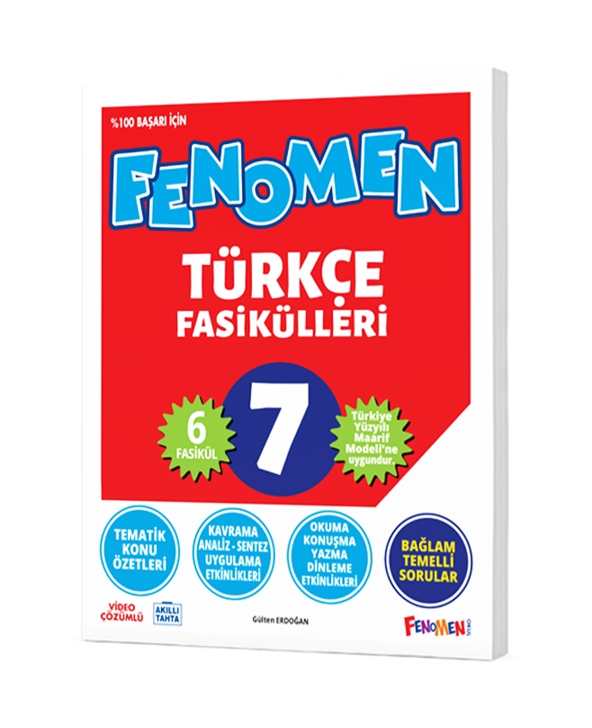 FENOMEN 7.SINIF TÜRKÇE FASİKÜL SETİ (6 FASİKÜL)