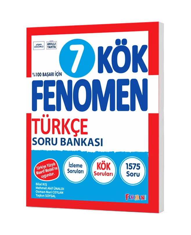 FENOMEN 7.SINIF KÖK TÜRKÇE SORU BANKASI