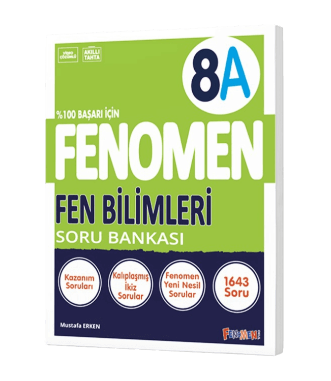 FENOMEN 8.SINIF FEN BİLİMLERİ (A) SORU BANKASI
