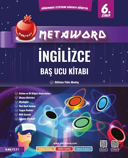 NARTEST 6.SINIF METAWORD İNGİLİZCE BAŞ UCU KİTABI