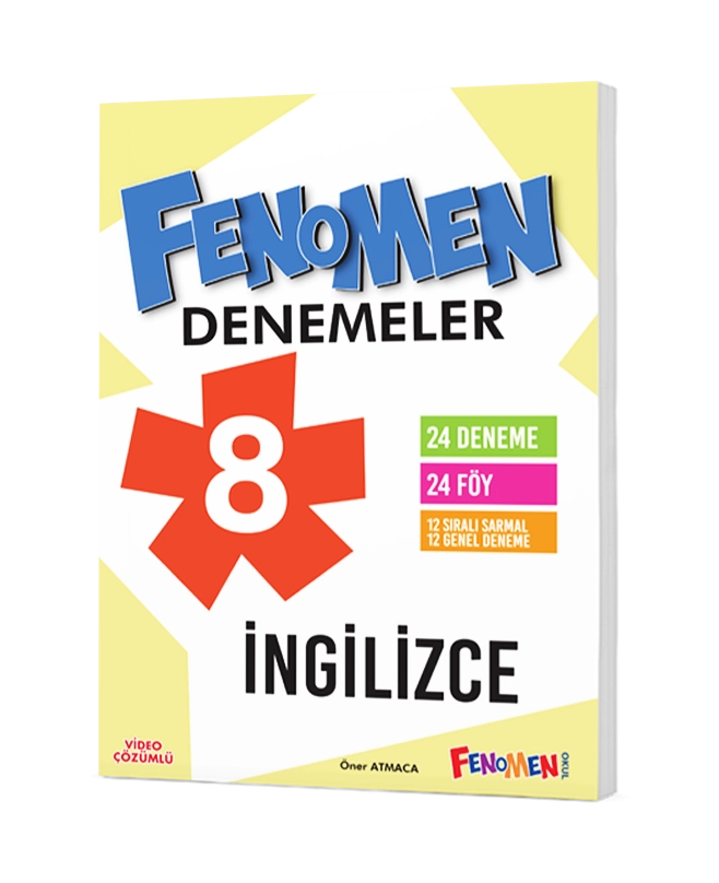 FENOMEN 8.SINIF İNGİLİZCE DENEME