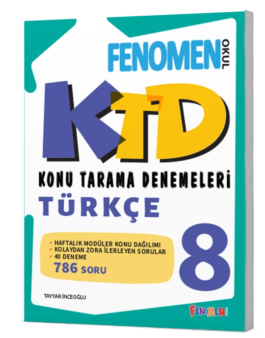FENOMEN 8.SINIF TÜRKÇE KONU TARAMA DENEMELERİ