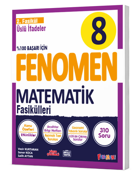 FENOMEN 8.SINIF MATEMATİK 2. FASİKÜL