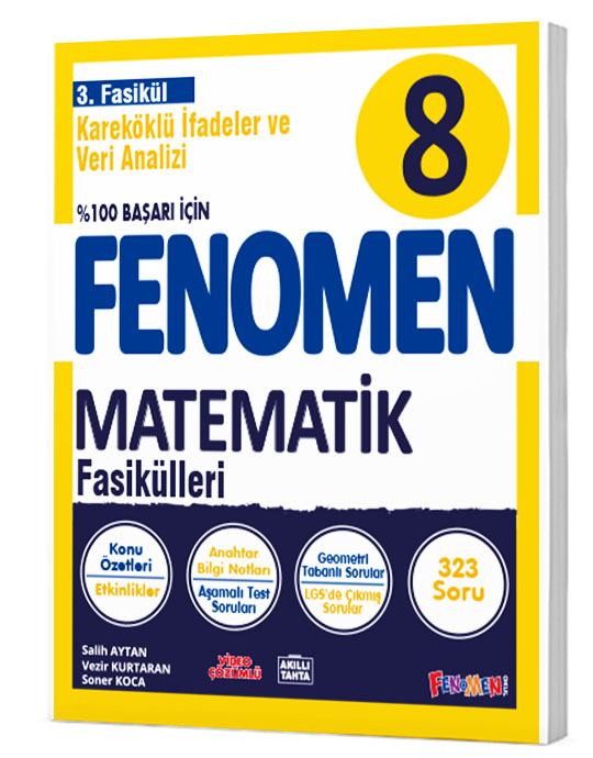FENOMEN 8.SINIF MATEMATİK 3. FASİKÜL