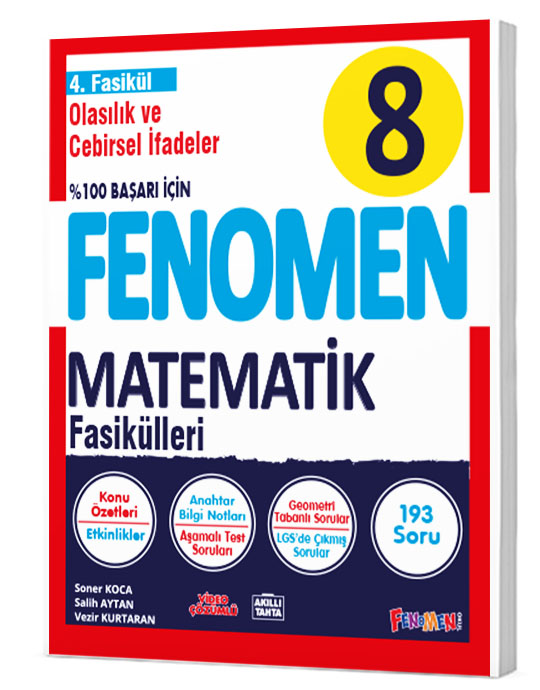 FENOMEN 8.SINIF MATEMATİK 4. FASİKÜL