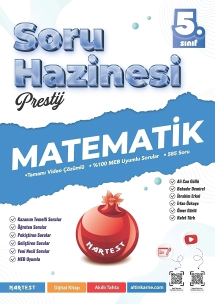 NARTEST 5.SINIF PRESTİJ MATEMATİK SORU HAZİNESİ