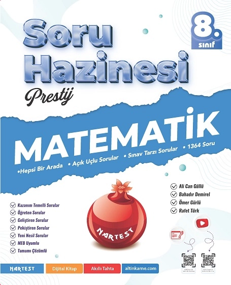 NARTEST 8.SINIF PRESTİJ MATEMATİK SORU HAZİNESİ