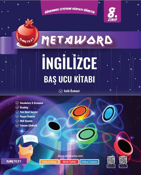 NARTEST 8.SINIF METAWORD İNGİLİZCE BAŞ UCU KİTABI