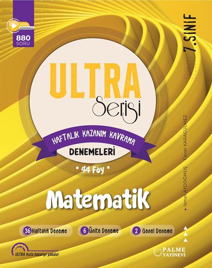 PALME 7.SINIF ULTRA MATEMATİK HAFTALIK KAZANIM KAVRAMA DENEMESİ
