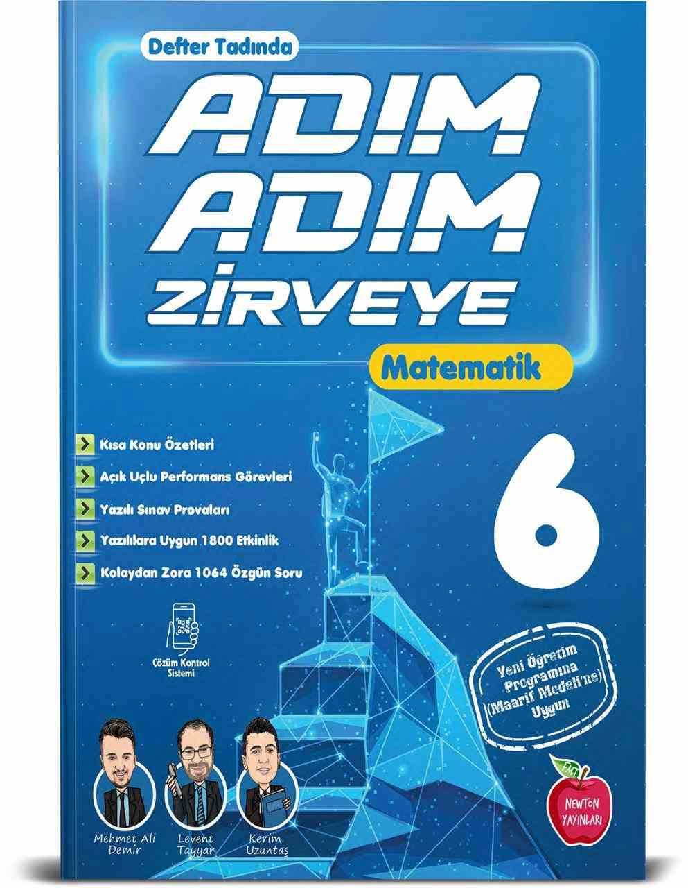 NEWTON 6.SINIF ADIM ADIM ZİRVEYE MATEMATİK ETKİNLİKLİ SORU BANKASI