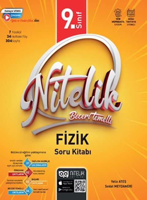 NİTELİK 9.SINIF FİZİK BECERİ TEMELLİ SORU BANKASI